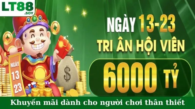 Khuyến mãi nhà cái dành cho người chơi thân thiết