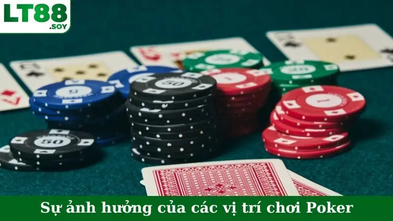 Sự ảnh hưởng của các vị trí chơi Poker